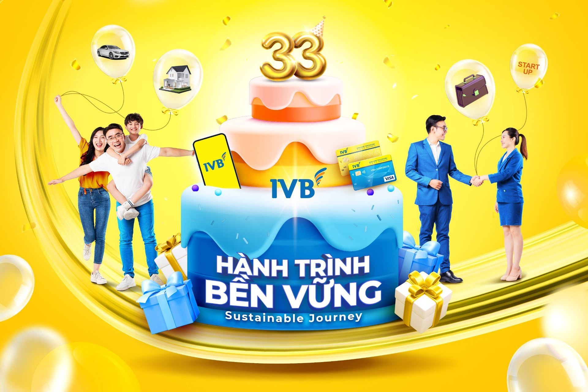 Dự án Thiết kế nhận diện thương hiệu – IVB