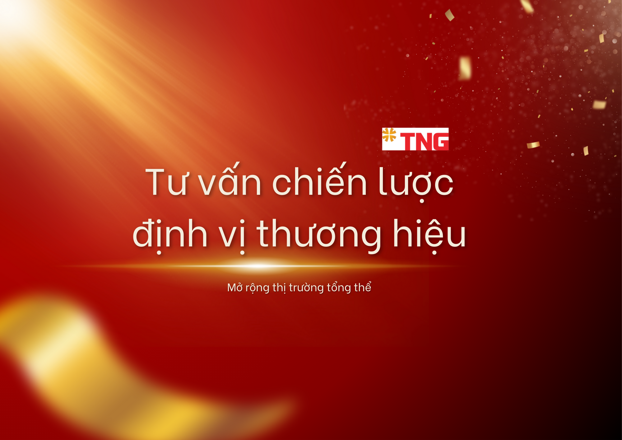 Dự án Tư vấn chiến lược định vị thương hiệu – TNG GROUP