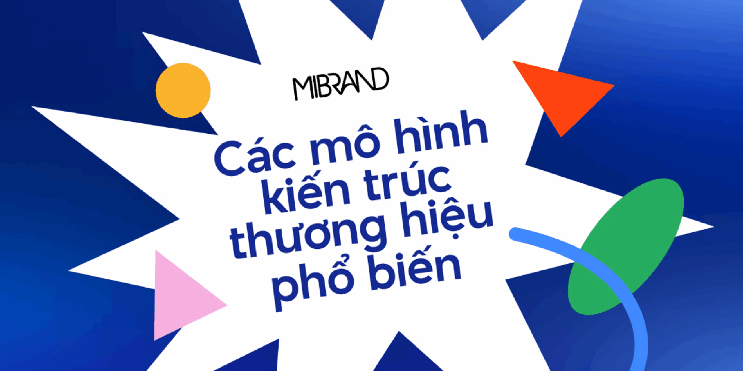 Kiến trúc thương hiệu (Brand Architecture) là gì? Các mô hình kiến trúc thương hiệu phổ biến